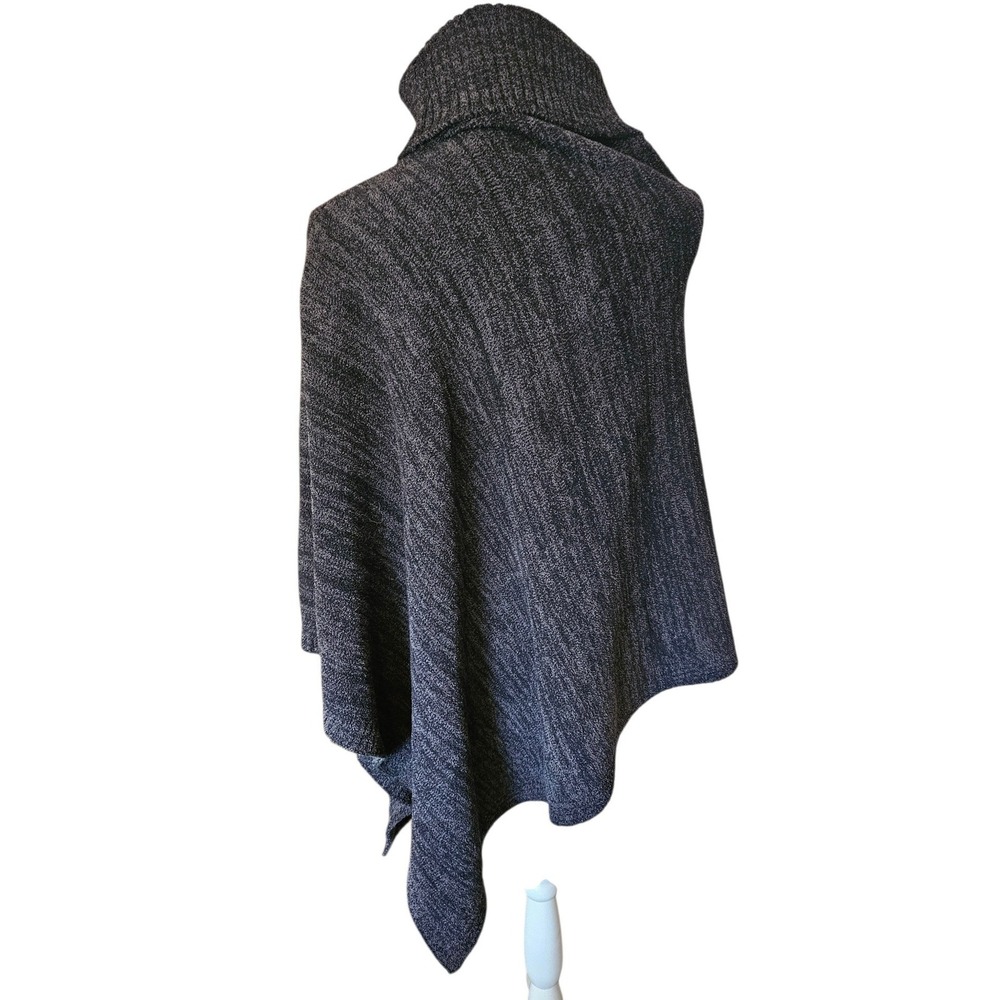 Barefoot‎ Dreams CozyChic asymmetrical Cowl Neck poncho travel casual loungewear